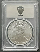 2024- American Silver Eagle- Ultra Break- PCGS- MS70- Ultra Silver Label - £117.68 GBP