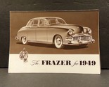 The Frazer for 1949 Manhattan Sales Brochure - $44.99