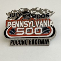 NASCAR 2006 Pennsylvania 500 Pocono Raceway Long Pond Race Racing Lapel Pin - £4.76 GBP
