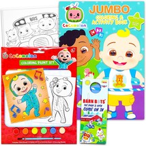 CoComelon Painting Set for Boys Girls Activity Bundle with Cocomelon Col... - $24.75