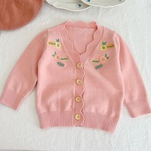 Infant Baby Boys Girl Knitting Cardigan Korean Style Long Sleeve Solid Color Car - £61.46 GBP