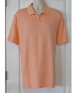CK Calvin Klein Short Sleeve Polo Tart Orange Men&#39;s Sz XL NWT - $22.36