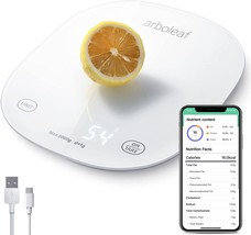 Arboleaf Food Scale Rechargeable, Kitchen Scale For Food Ounces And, 11Lb/5Kg - £28.76 GBP