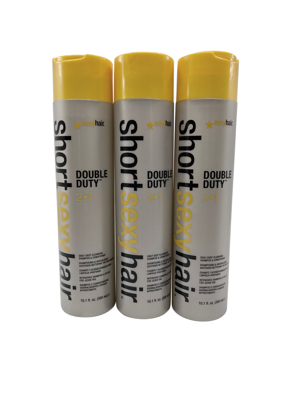 Sexy Hair Short Sexy Hair Double Duty Daily Deep Cleansing Shampoo & Conditioner - £15.34 GBP