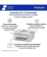 Brother MFC J1800DW Color Printer All in One WiFi  Print  &amp; Cut - $195.99