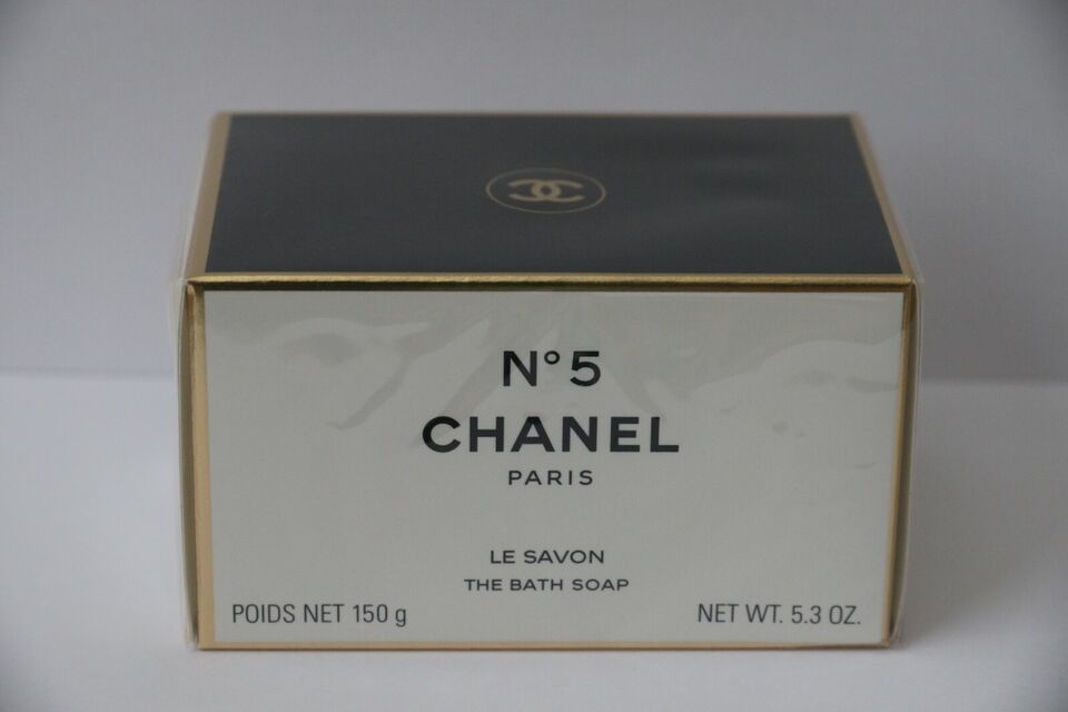CHANEL No. 5 Perfumed Bath Bar Soap 5.3 oz 150 g Original Boxed Sealed - $129.99