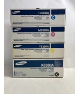 4 New Genuine Samsung MultiXpress C8380 CMYK Toner Cartridges CLX-8380ND - €160,94 EUR