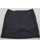 Greg Norman Golf Performance Skort Womens XL Black Solid Comfort Control... - $29.41