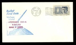 FDC Postal History NASA Rocket Fired Wallops Island VA AEROBEE 150-A Mar... - $9.84