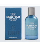 Zara Night Pour Homme 2 INFINITE Eau Parfum 100ml Perfume Men Fragrance New - $1,117.08 MXN