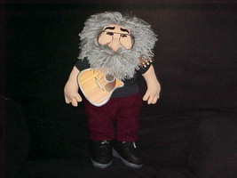 18&quot; Jerry Garcia Plush Doll With Guitar From Grateful Dead By Gund 1998  - £116.78 GBP