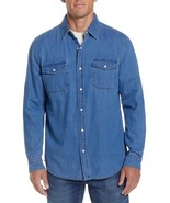 Weatherproof Vintage Men&#39;s Western Denim Cotton Shirt - Medium Indigo-XL - €29,09 EUR