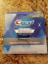 Crest 3D White Strips Supreme Flexfit Teeth Whitening Kit 42 Strips Expired - $15.00