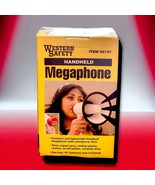 Western Safety 10 Watt Handheld Megaphone Emergency Siren Alarm NEW In Box - £14.88 GBP