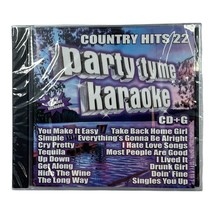Various Artists Party Tyme Karaoke: Country Hits, Vol. 22 CD New Sealed - $9.13
