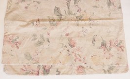Ralph Lauren Francesca Pillowcase Tan Floral STANDARD Vintage Distressed... - £46.14 GBP