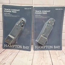 (2- Pack) Hampton Bay Track Lighting Conduit Power Feed Black 2400W 1004... - €11,61 EUR