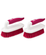 2 Pack Multi Purpose Scrub Brush Household Cleaning Kitchen Bath Sink Po... - $9.89