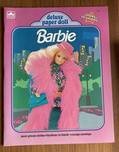 Barbie Doll Paper Dolls Book Uncut 1991 By Golden - $20.00