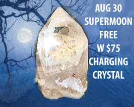 Free W $75 Through Thurs 1000X Super Blue Moon Charging Crystal Magick Magick - $0.00