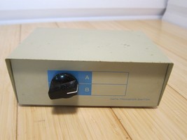 Vintage RJ11 2 Way Data Transfer Metal Switch Box Phone Jack Port AB (2 ... - £17.98 GBP