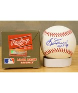 MLB Baseball Original Autographed Rawlings Ball Bob Doerr HOF Red Sox Lot J - £34.88 GBP