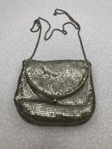 Vintage Beaded Purse Evening Wear Silver KG X1 Elegant Clutch Retro - $34.65