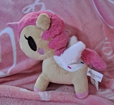 Tokidoki Dolce 8&quot; Unicorn Plush by Neon Star (SOFT) Brown/Pink/White CUTE! EPOC  - £9.58 GBP