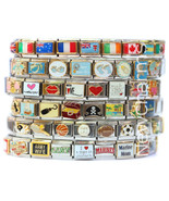 101 Assorted Italian Charms - Enamel 9mm Jewelry - Wholesale Priced Rand... - £23.40 GBP