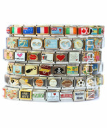 101 Assorted Italian Charms - Enamel 9mm Jewelry - Wholesale Priced Rand... - $53.34 CAD
