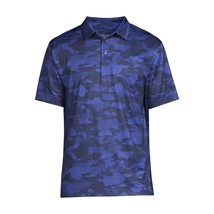 Ben Hogan Performance Polo Golf Shirt Men&#39;s Navy Blue Camo Small 34-36 NEW - £9.44 GBP