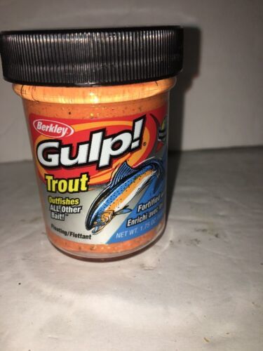 Berkley GDTB2-ORP-Gulp Trout Fishing Bait Lures-Orange Pulp-SHIPS N 24 H... - $19.83