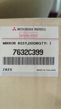 New OEM Door Mirror Mitsubishi L200 Triton 2020-2023 Blind Spot Signal Chrome LH - £178.48 GBP