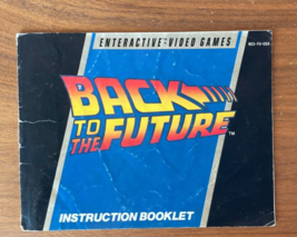 Back To The Future Nintendo NES Instruction Manual Booklet ONLY - $10.00
