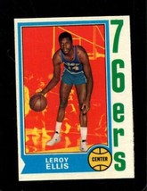 1974-75 Topps #111 Leroy Ellis Exmt 76ERS *X93889 - £2.01 GBP