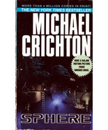 Sphere by Michael Crichton / 1990 Science Fiction Thriller - $1.13