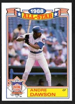 Chicago Cubs Andre Dawson 1989 Topps Glossy All Star Insert #18 nr mt ! - £0.39 GBP