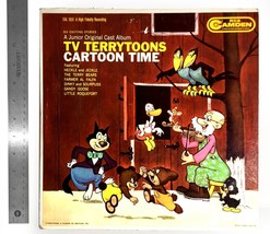 TV Terrytoons Cartoon Time 33 1/3 RPM Vinyl Album - Heckle &amp; Jeckle (1950&#39;s) - $13.98