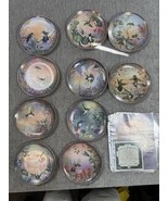 Bradford Exchange Natures Little Treasures Hummingbird Collector Plates ... - $49.49