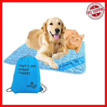 Large Self-Cooling Dog Mat with Breathable Mesh - Perfect for Travel &amp; C... - $33.65