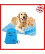 Large Self-Cooling Dog Mat with Breathable Mesh - Perfect for Travel &amp; C... - $33.65