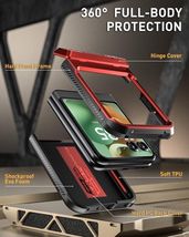 Hand Strap Hinge Case for Motorola Razr 40 50 Ultra | Protective Folding... - $98.18