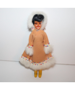 Vtg ALASKA ESKIMO Indian Arco  Dolls of the World Sleep Closes Eyes VYG ... - $22.27