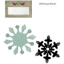 Sizzix Basic Grey Nordic Holiday Collection Bigz And Sizzlits Die Snowflakes And - £33.52 GBP