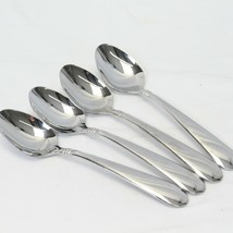  MSE Trio Oval Soup Spoons 7.875&quot; 18/10 Lot of 4 - $35.27