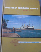 World Geography, Revised Edition, written by John Hodgdon Bradley, C.196... - $35.00