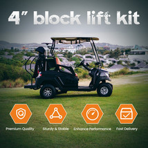 4&quot; Block Lift Kit for EZGO Golf Cart Gas TXT Medalist Model 1994-2001 - £37.18 GBP