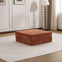 Orange Mahjong Sofa Bed: Convertible, Modular, No Assembly - $173.99