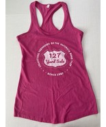127  Longest Yard Sale 2023 Pink Razor Back Top Shirt Tee Women Ladies S... - $152.05 MXN