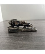 VTG Rehberger MFG Co Chicago 1919 Bronze Metal Lion Advertising Paperweight - €24,81 EUR